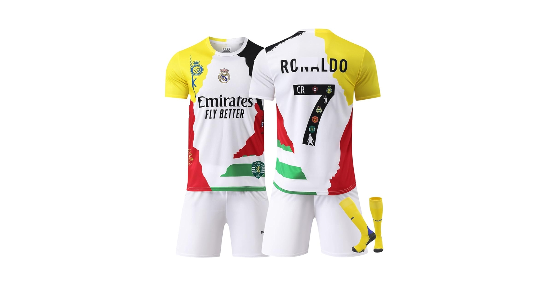 Amazon.co.jp: [Farstyle] ロナウド サッカー ユニフォーム 25